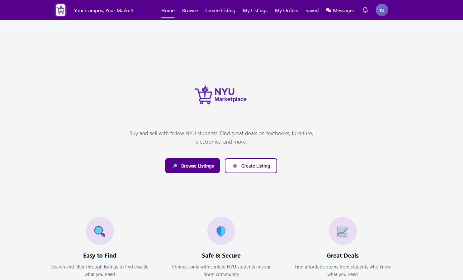 NYU Marketplace